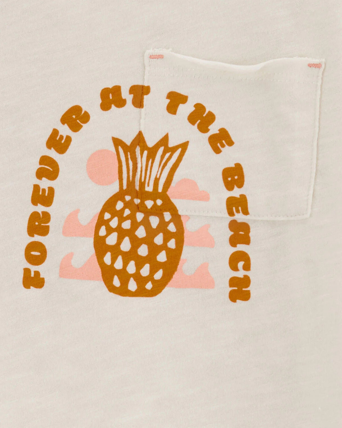 Carter's Kid Pineapple Pocket Tee
