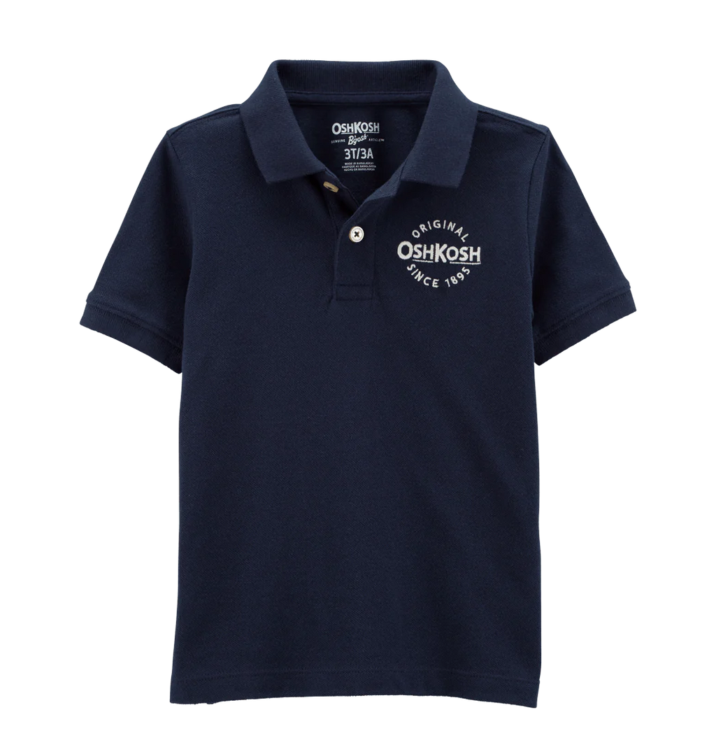 Oshkosh Cotton Polo Shirt with Logo
