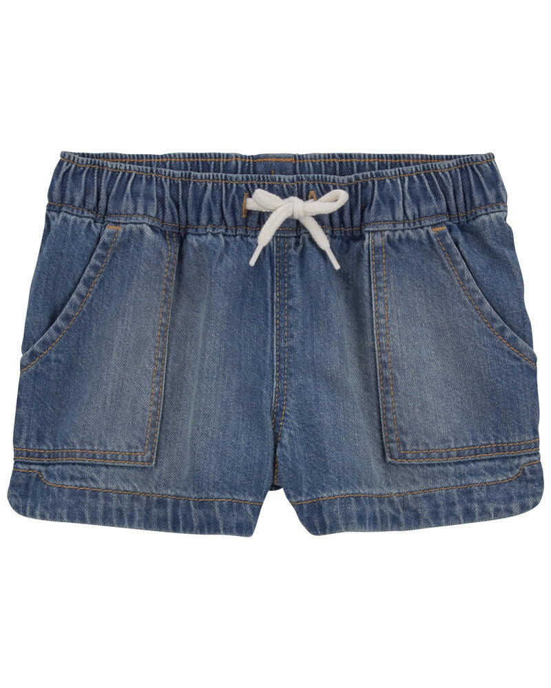 Oshkosh Denim Drawstring Sun Shorts