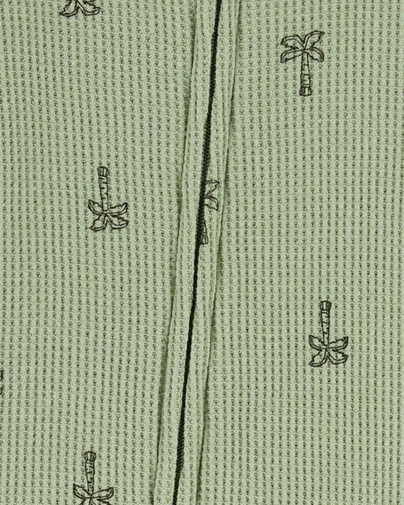Carter's 1-Piece Palm Tree Thermal Footie Pyjamas