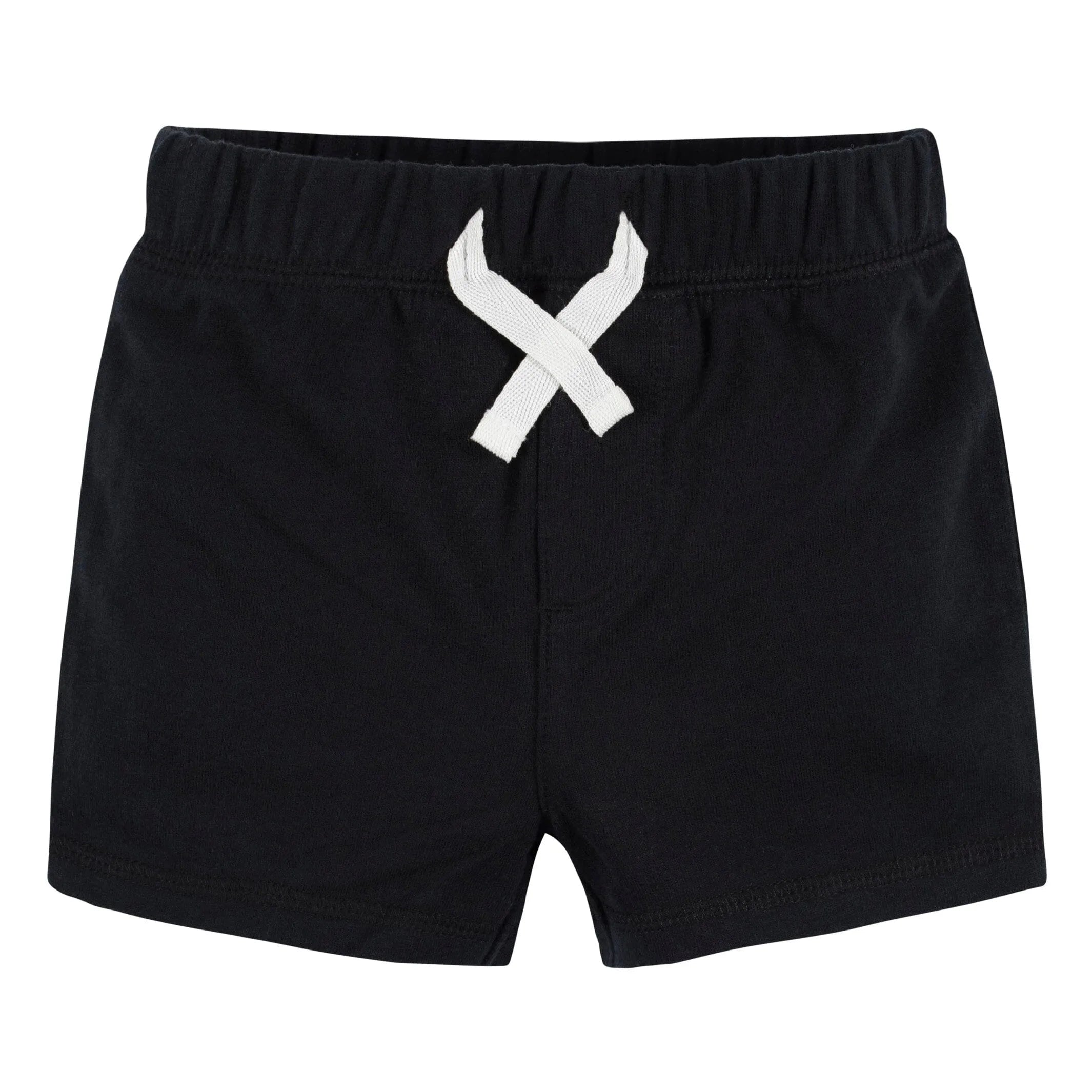 4-Piece Baby Boys Ready To Roll Onesies Bodysuit, Tee, Shorts & Pant Set