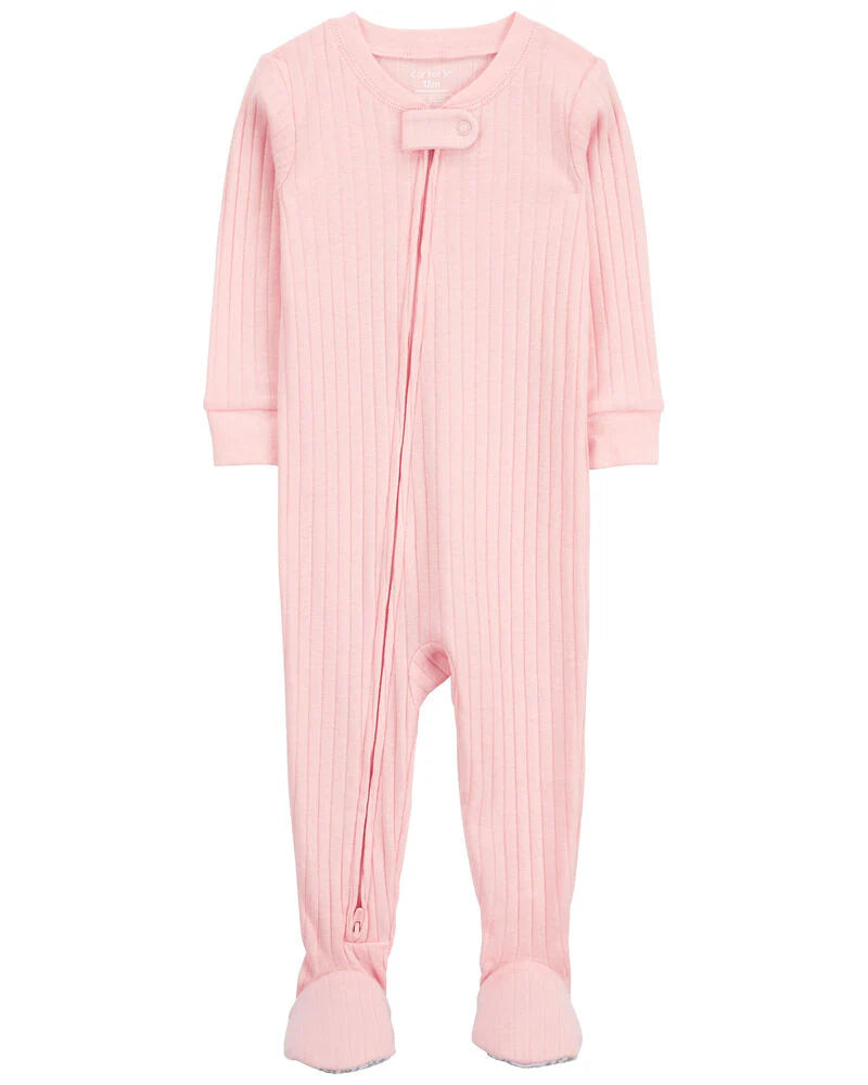 Carter's 1-Piece Cotton Blend Footie Pyjamas