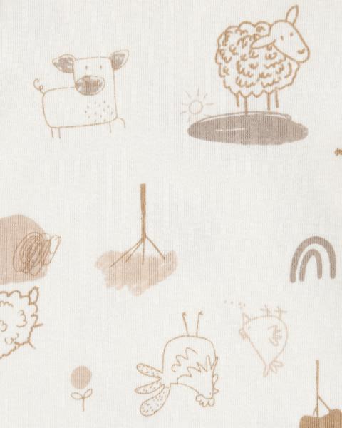 Carter's Baby 6-Pack Long-Sleeve Bodysuits