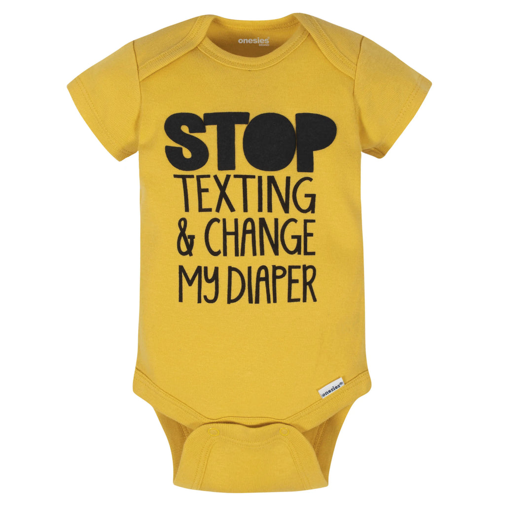 8-Pack Funny Baby Onesies Brand Bodysuits