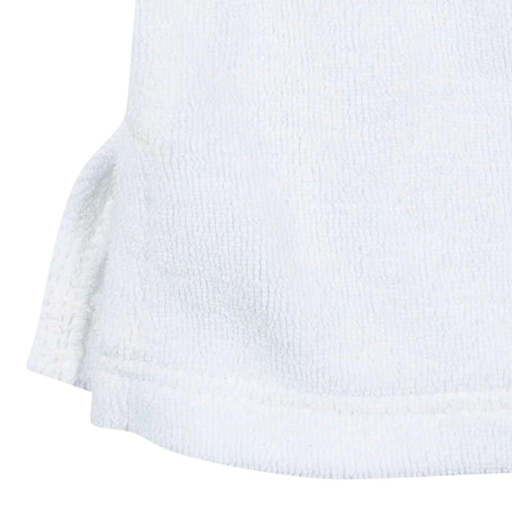 Baby & Toddler Girls White Hooded Kangaroo Pocket Terry Coverup