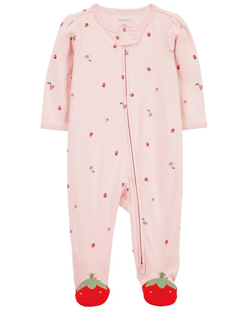 Carter's Strawberry Snap-Up Cotton Sleep and Play