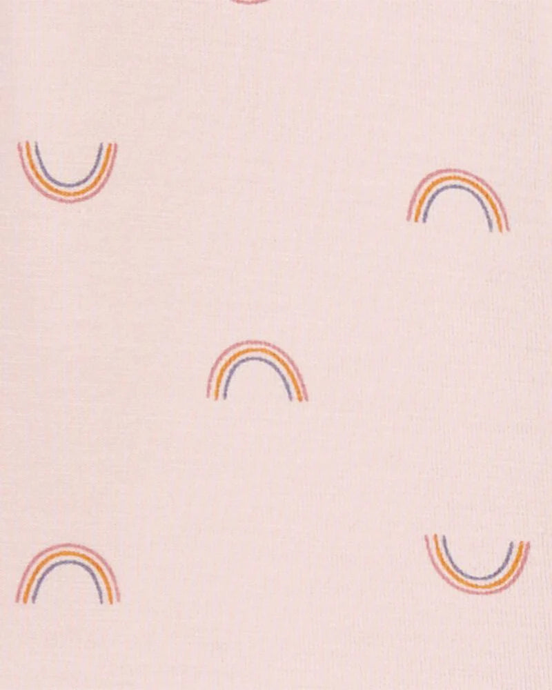 Carter's Rainbow Zip-Up PurelySoft Sleep and Play ECOVERO