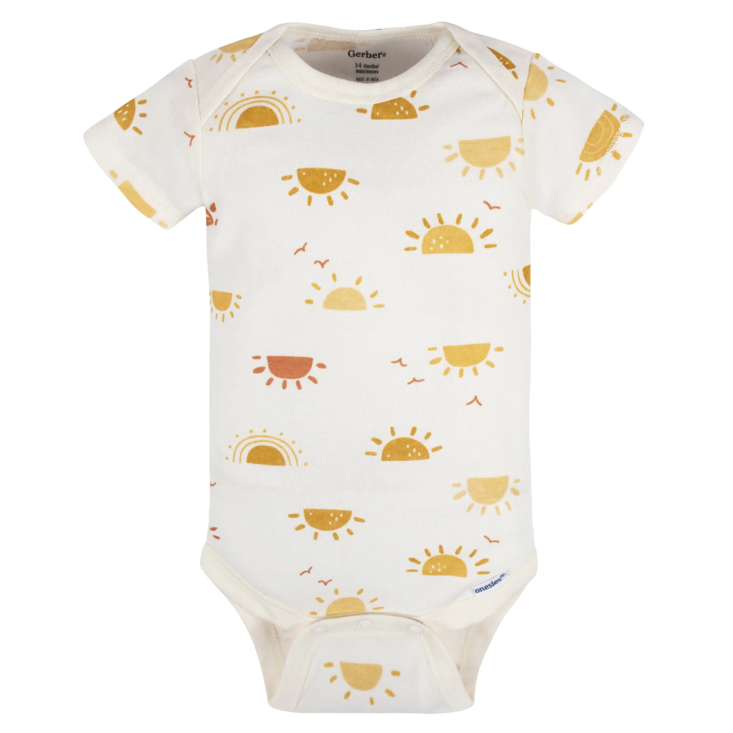 8-Pack Baby Neutral Southwest Onesies Bodysuits