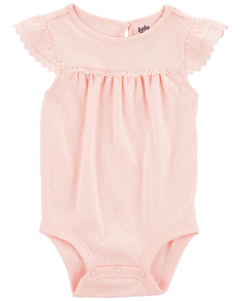 Oshkosh Cotton Pointelle Bodysuit