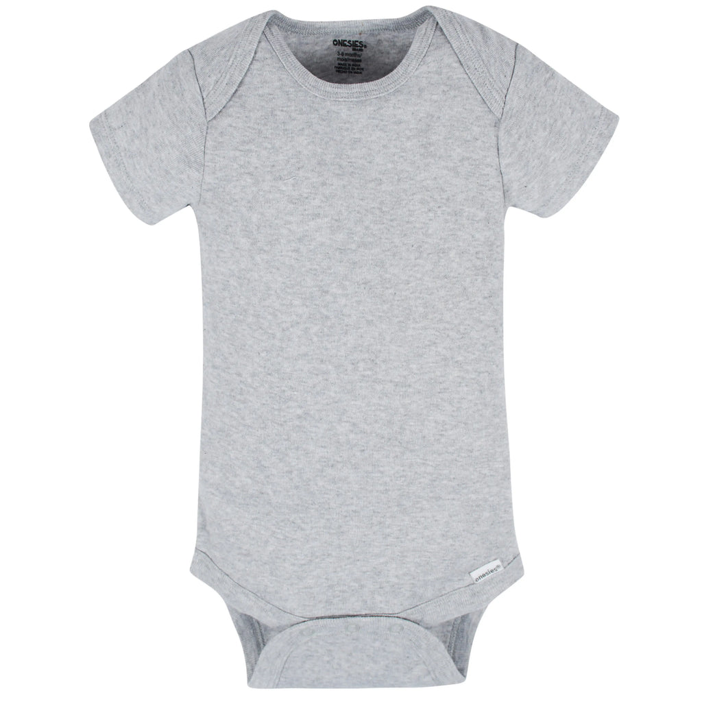 8-Pack Baby Neutral Classic Rainbow Short Sleeve Onesies Bodysuits