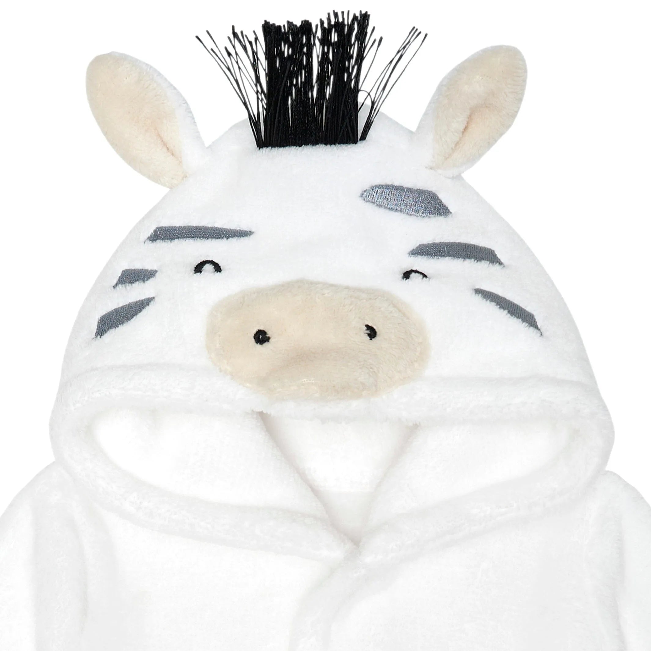 Baby Neutral Zebra Robe