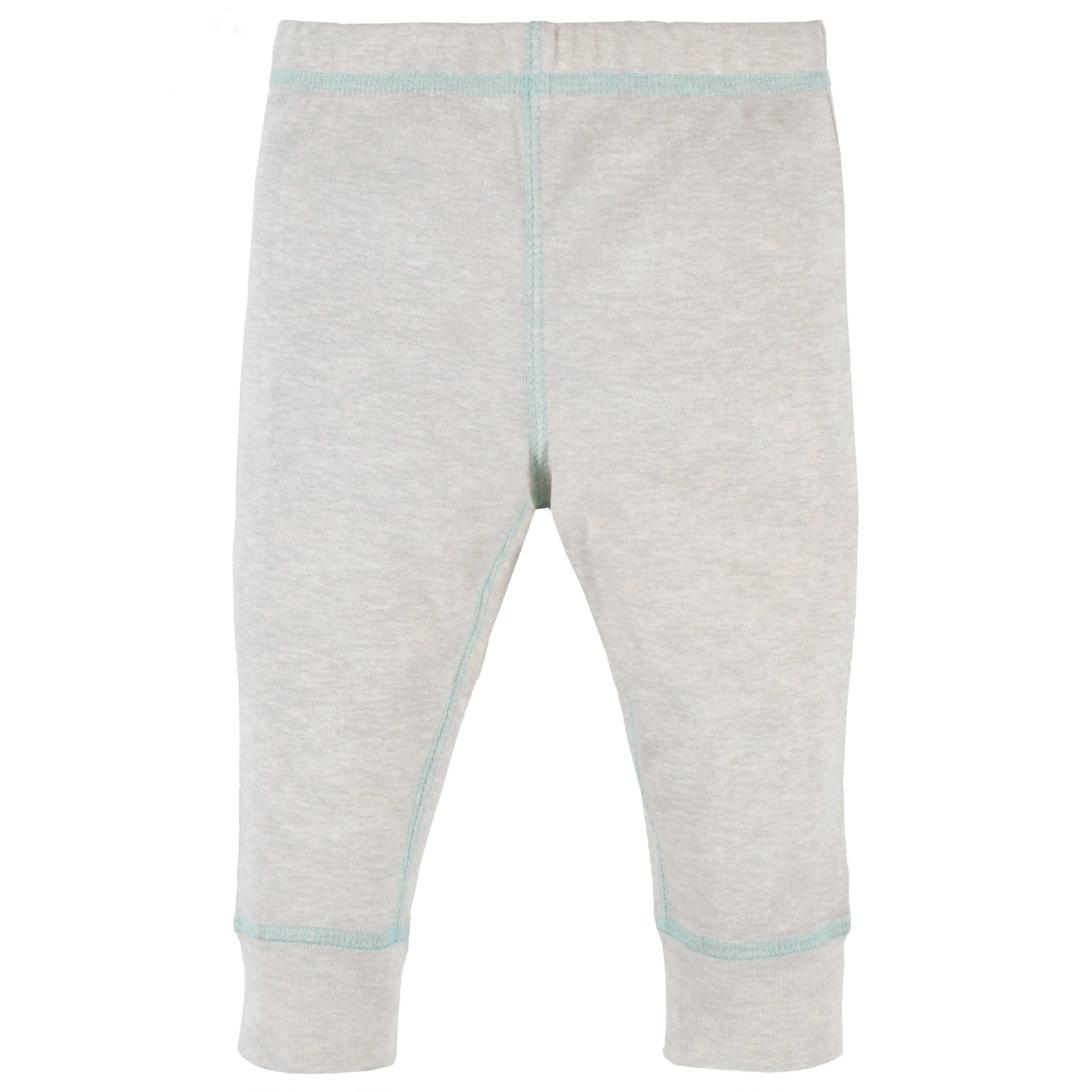 4-Piece Baby Boys Dino Blues Onesies Bodysuit, Tee, Shorts & Pant Set