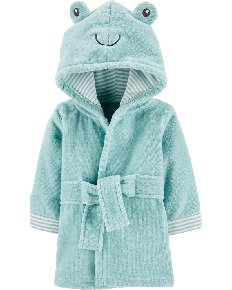 Carter's Frog Hooded Bath Robe