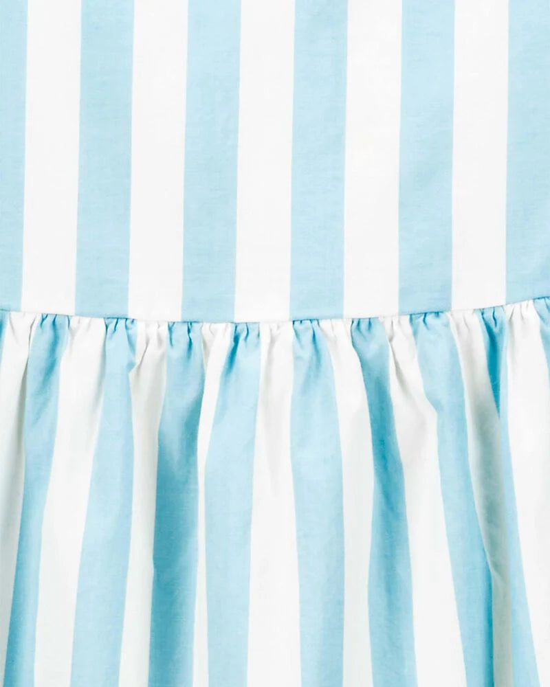 Carter's Striped Midi Tiered Dress