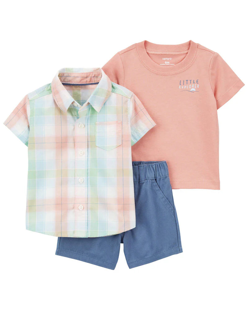 Carter's 3-Piece Little Short Set
