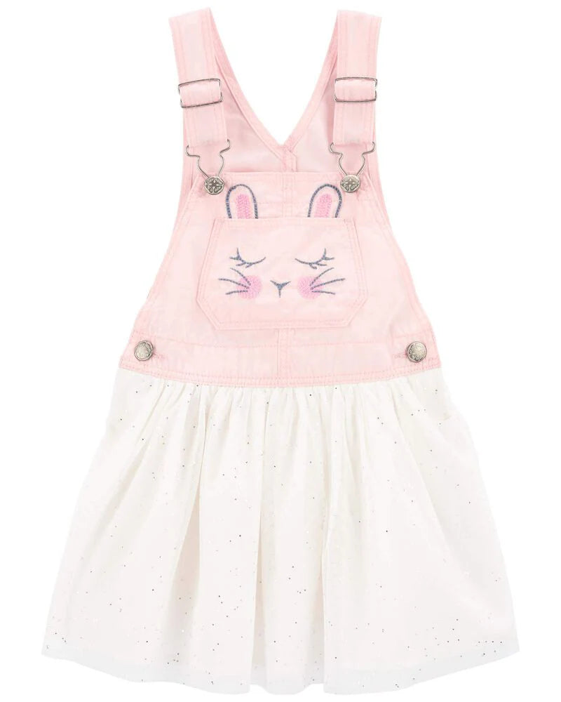 Oshkosh Bunny Pointelle Jumper Dress