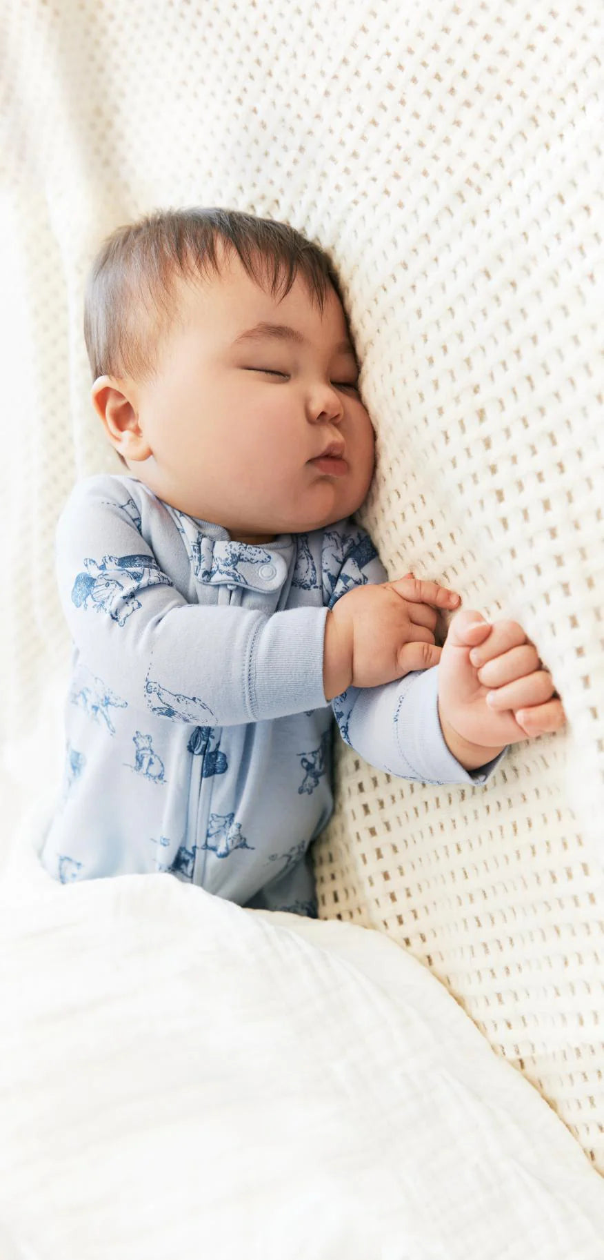 Carter's Bear 2-Way Zip Cotton Sleep & Play