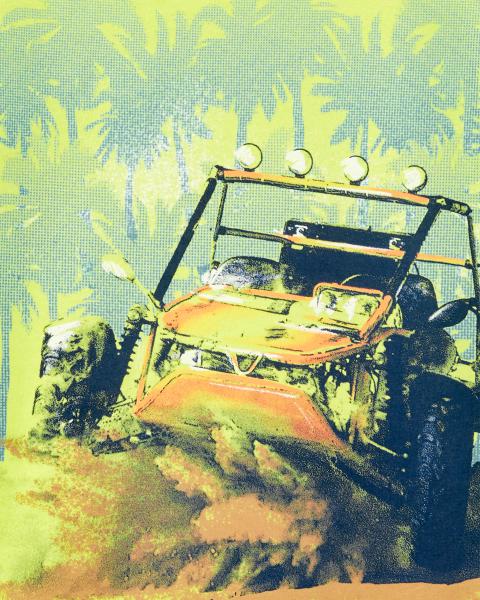 Carter's Kid Tropical ATV Jersey Tee