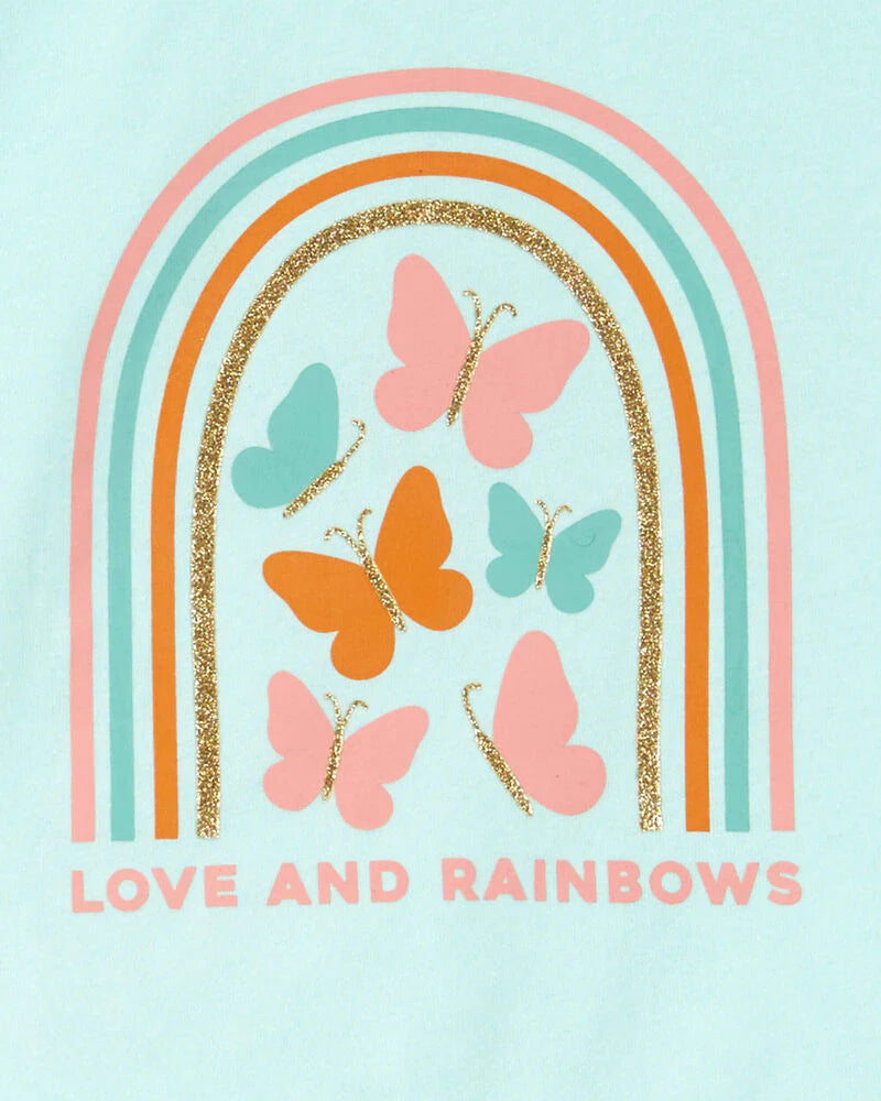 Carter's Baby 2-Piece Butterfly Top & Skort Set