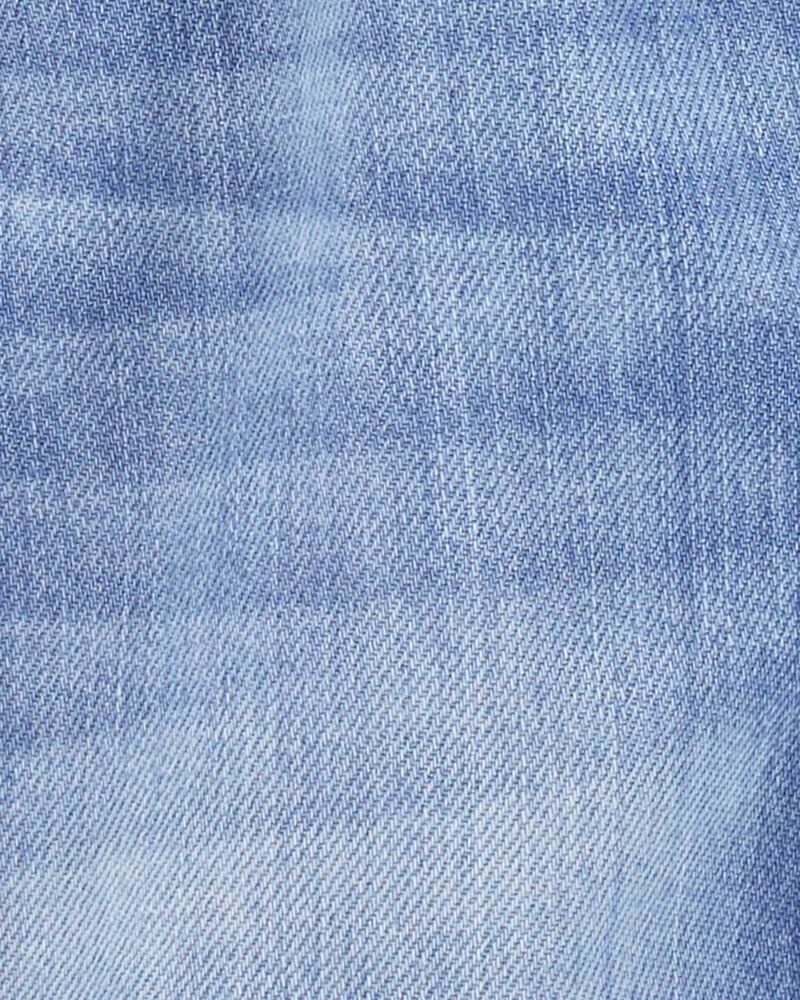 Oshkosh Denim Shortalls: Hickory Stripe Strap Remix