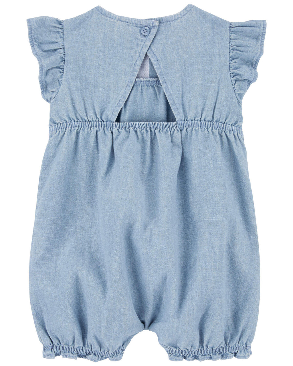 Carter's Baby Chambray Flutter Romper