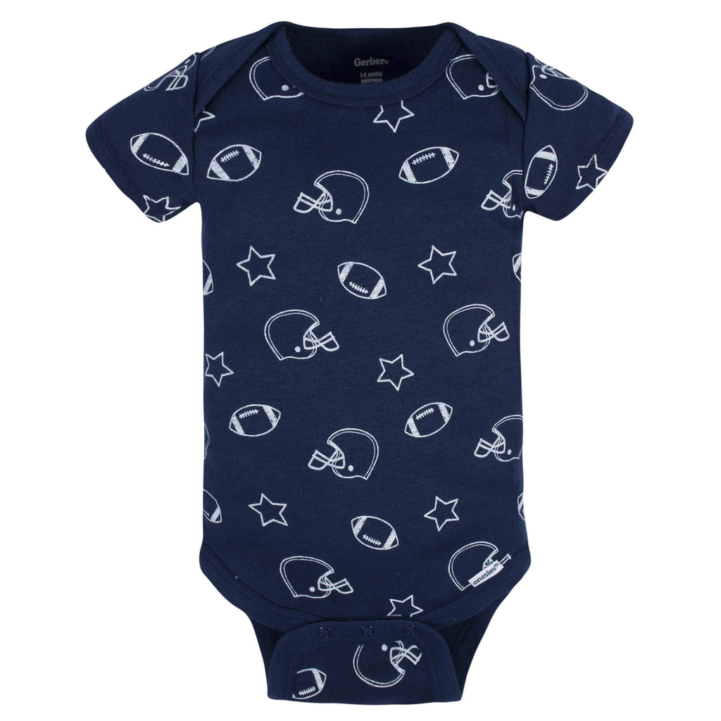 8-Pack Baby Boys All Star Onesies Bodysuits
