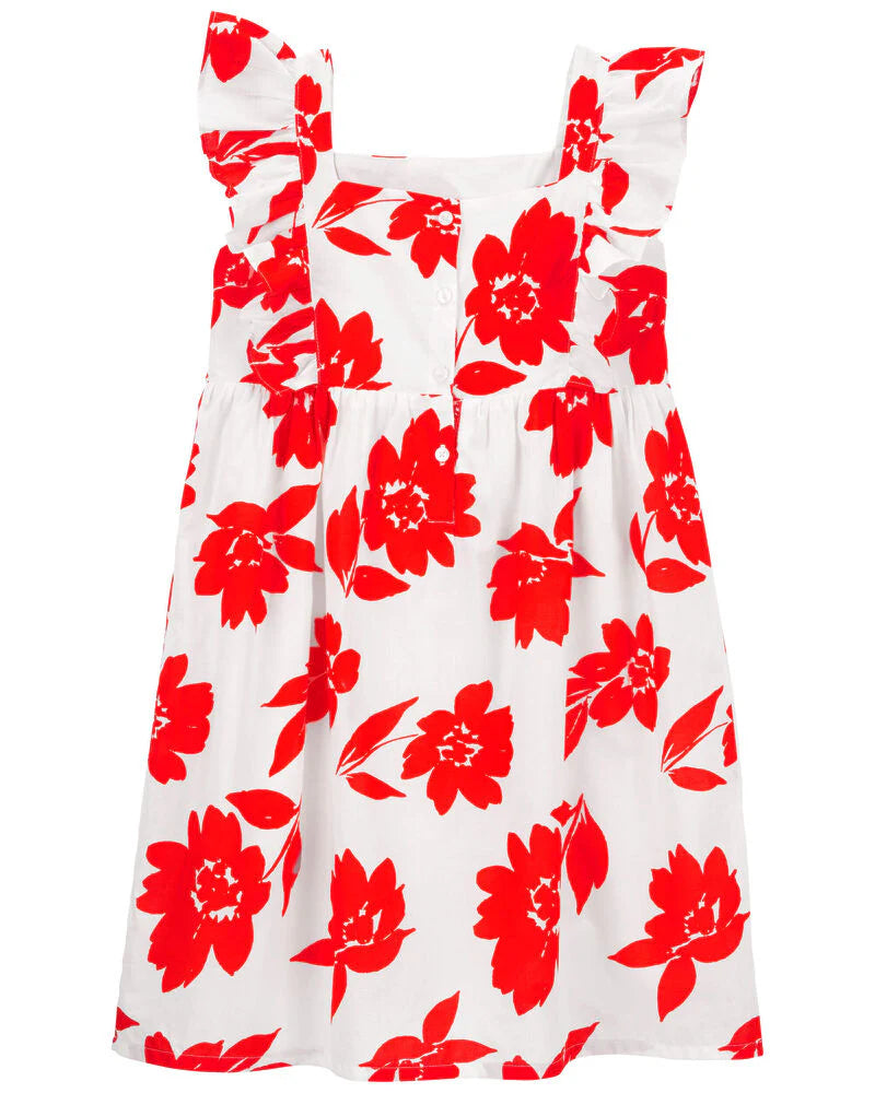 Carter's Floral Flutter Dress