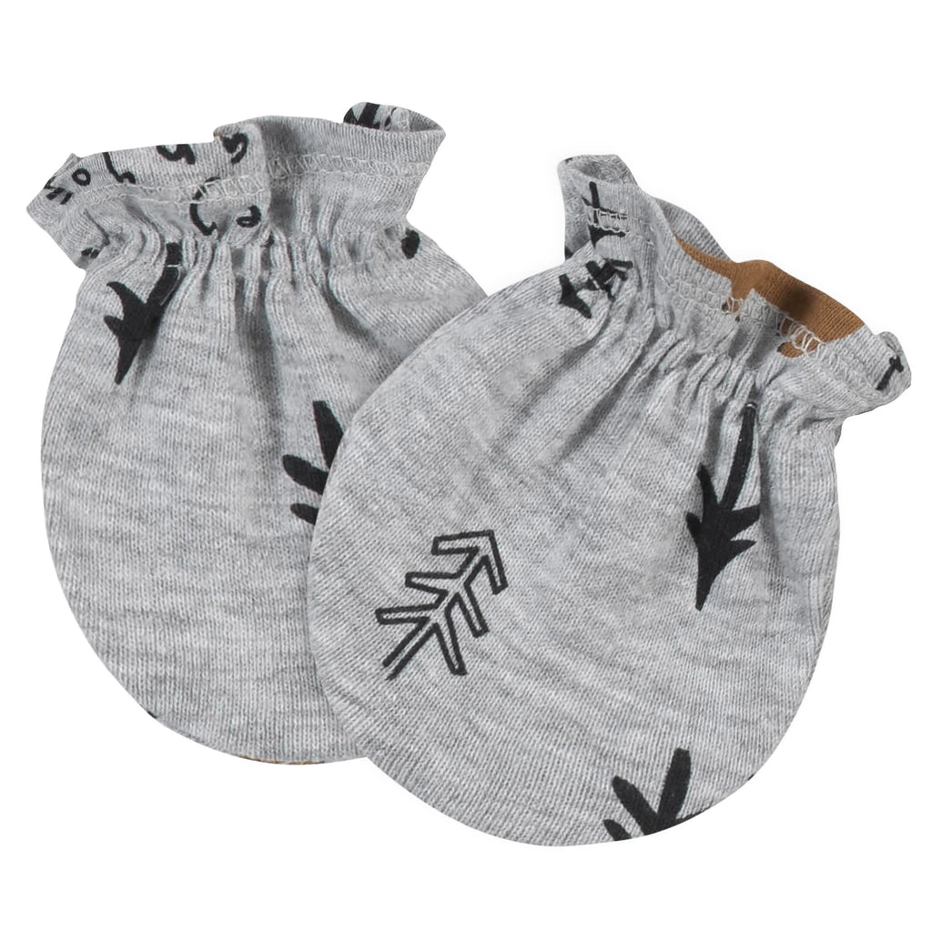 8-Piece Baby Boys Bear Caps & Mittens Set