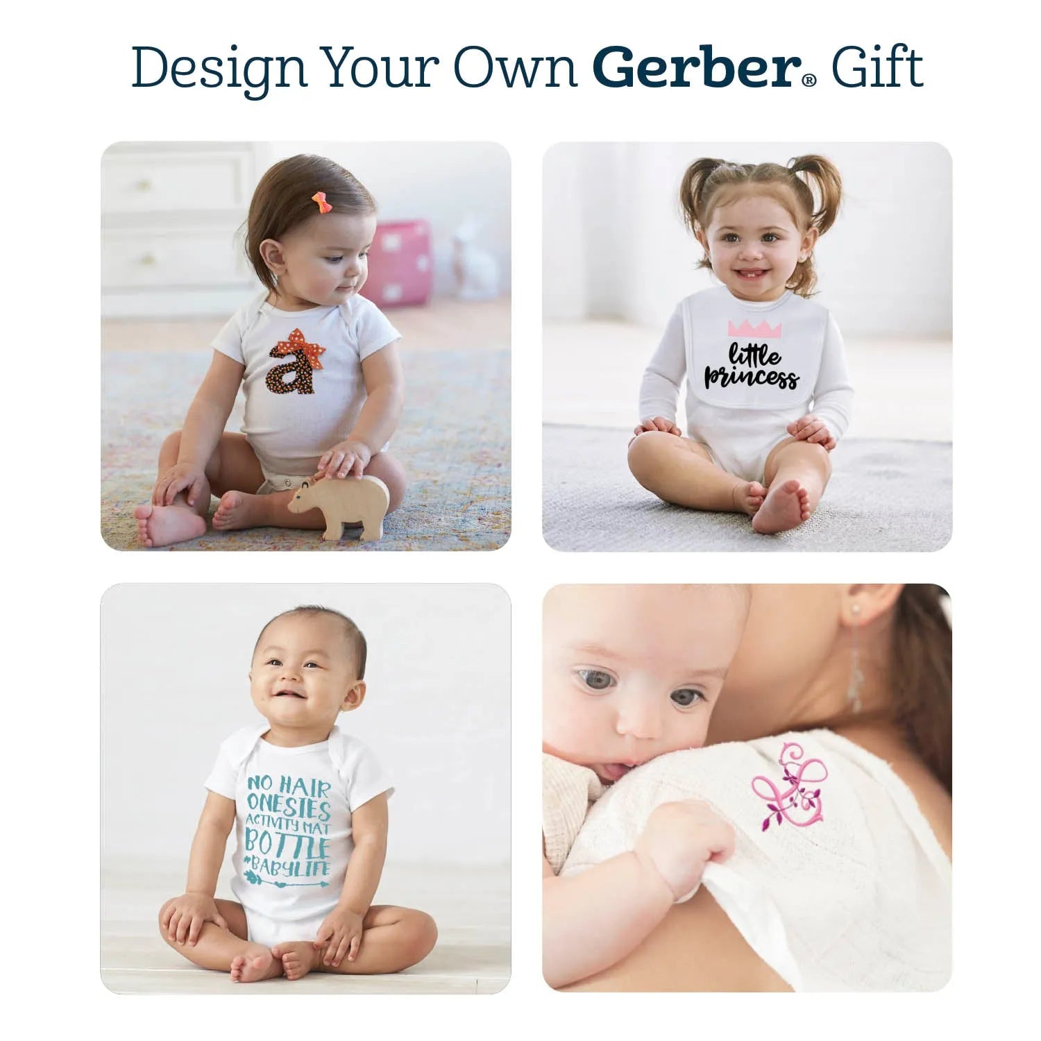 5-Pack Baby Natural Premium Short Sleeve Onesies Bodysuits