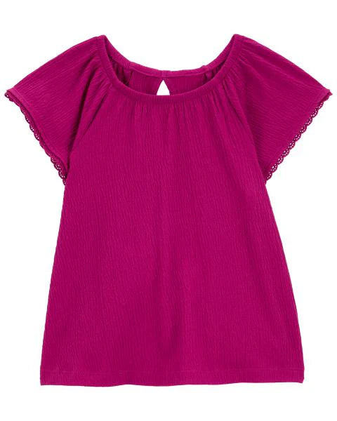 Carter's Kid Crinkle Jersey Top