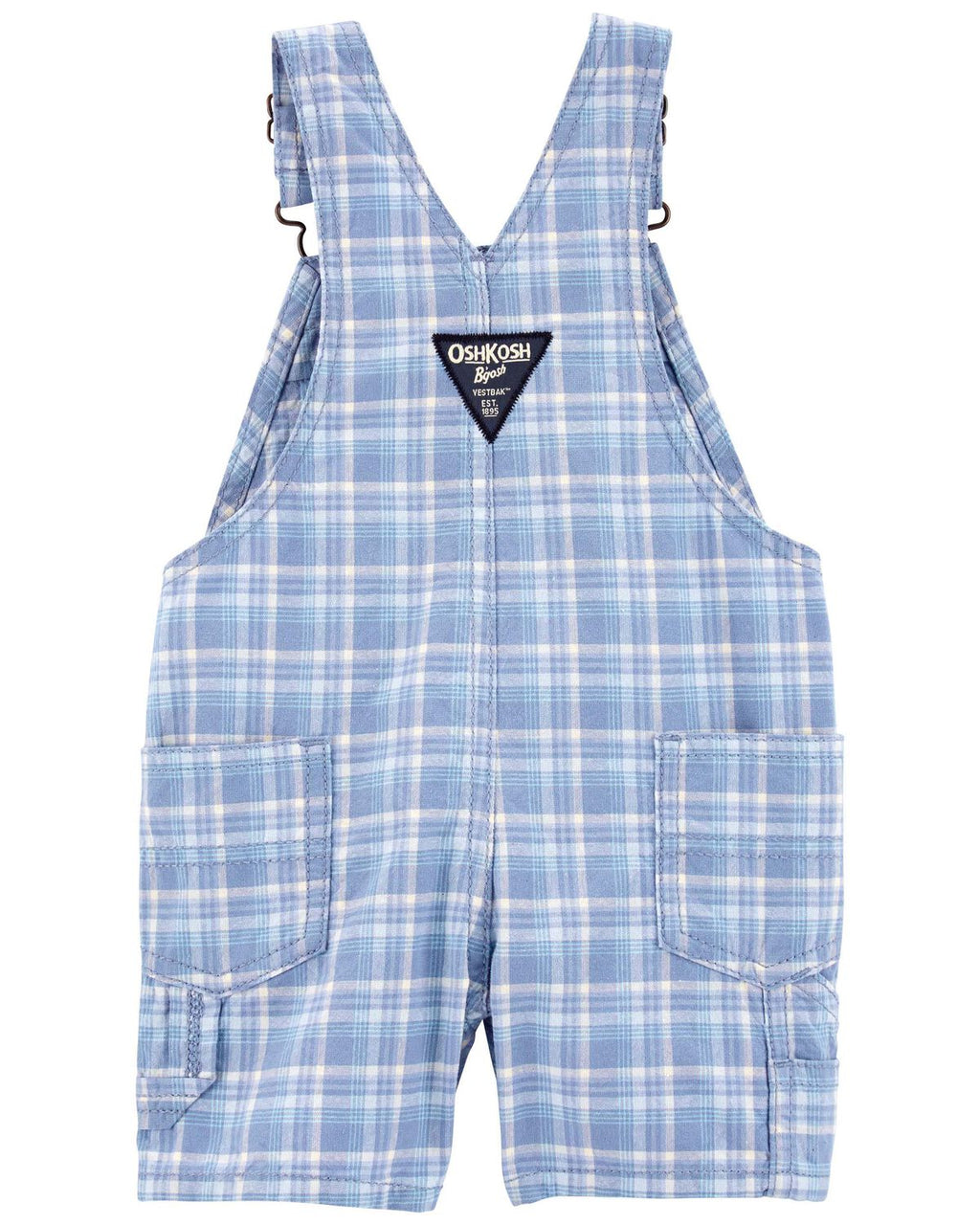 Oshkosh Baby Plaid Shortalls
