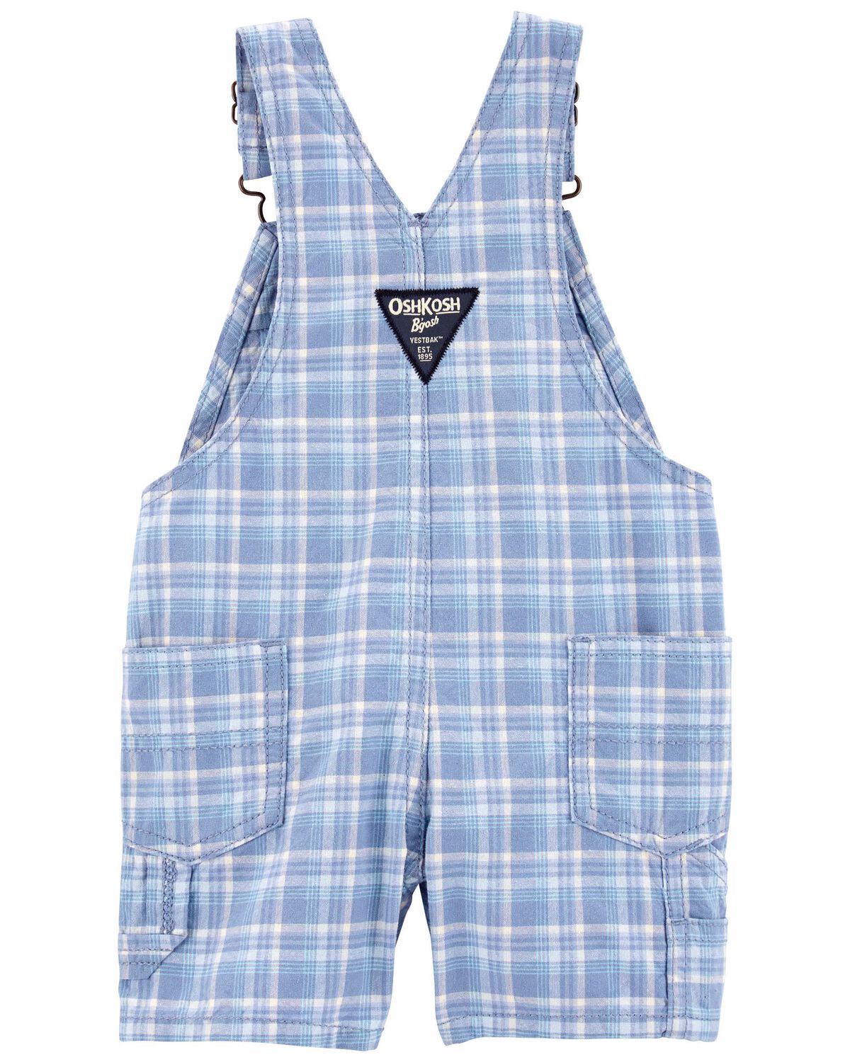 Oshkosh Baby Plaid Shortalls