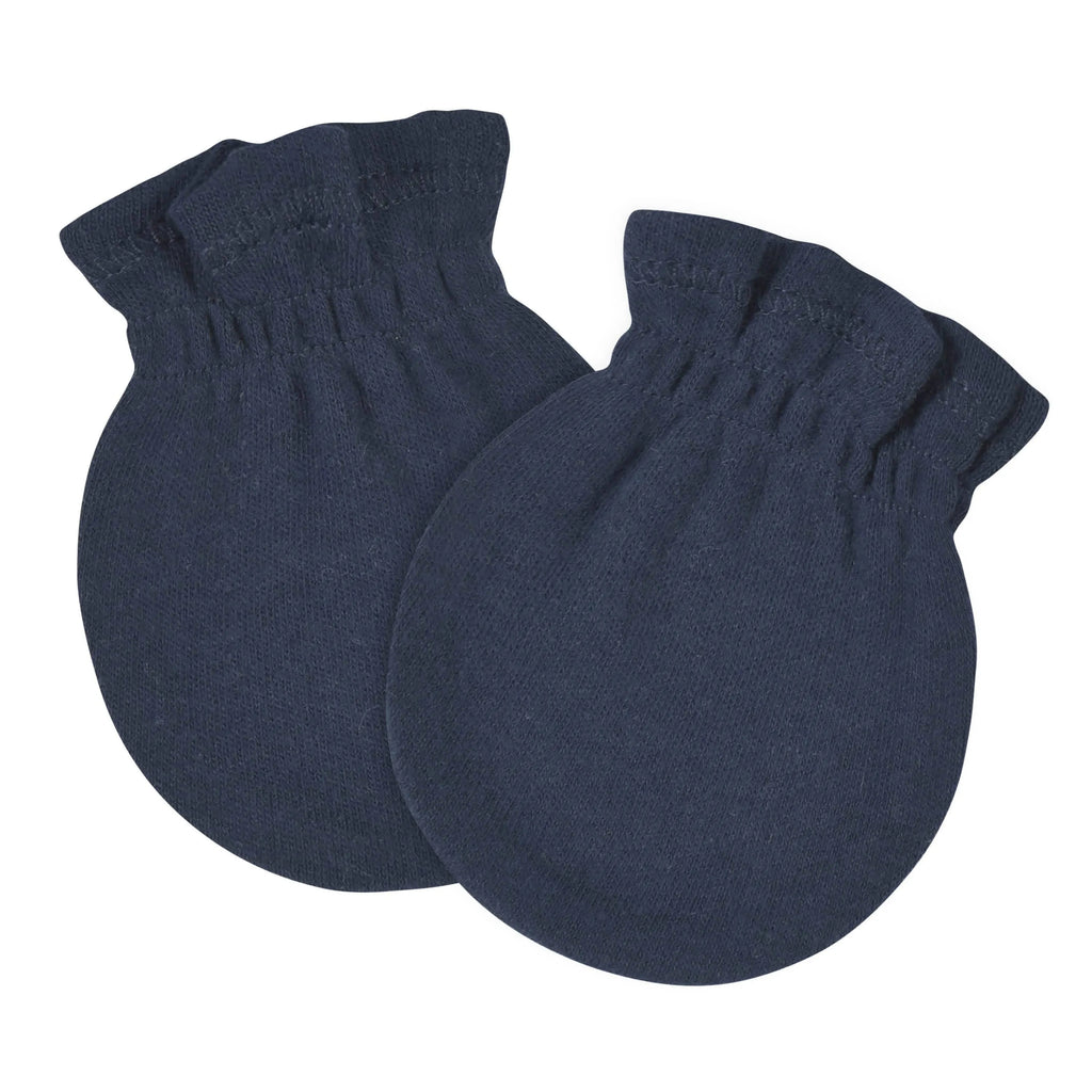 12-Pack Baby Neutral Navy, Gray, & White No Scratch Mittens