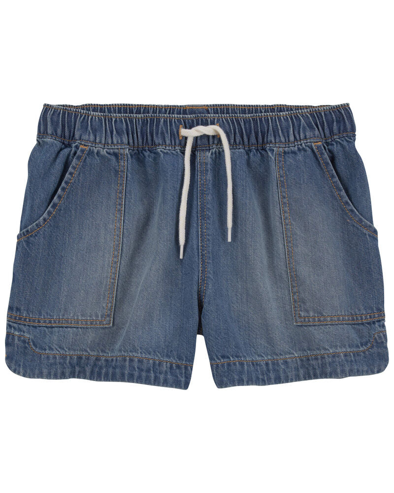 Oshkosh Denim Drawstring Sun Shorts