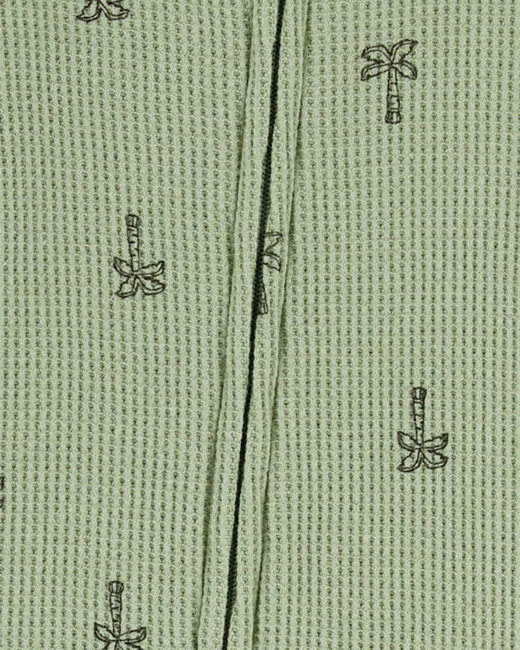 Carter's Baby 1-Piece Palm Tree Thermal Footie Pajamas