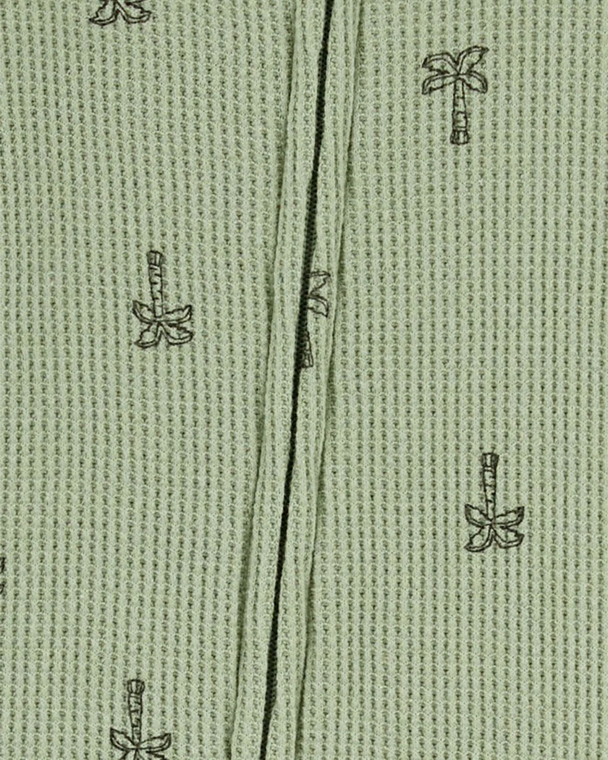 Carter's Baby 1-Piece Palm Tree Thermal Footie Pajamas