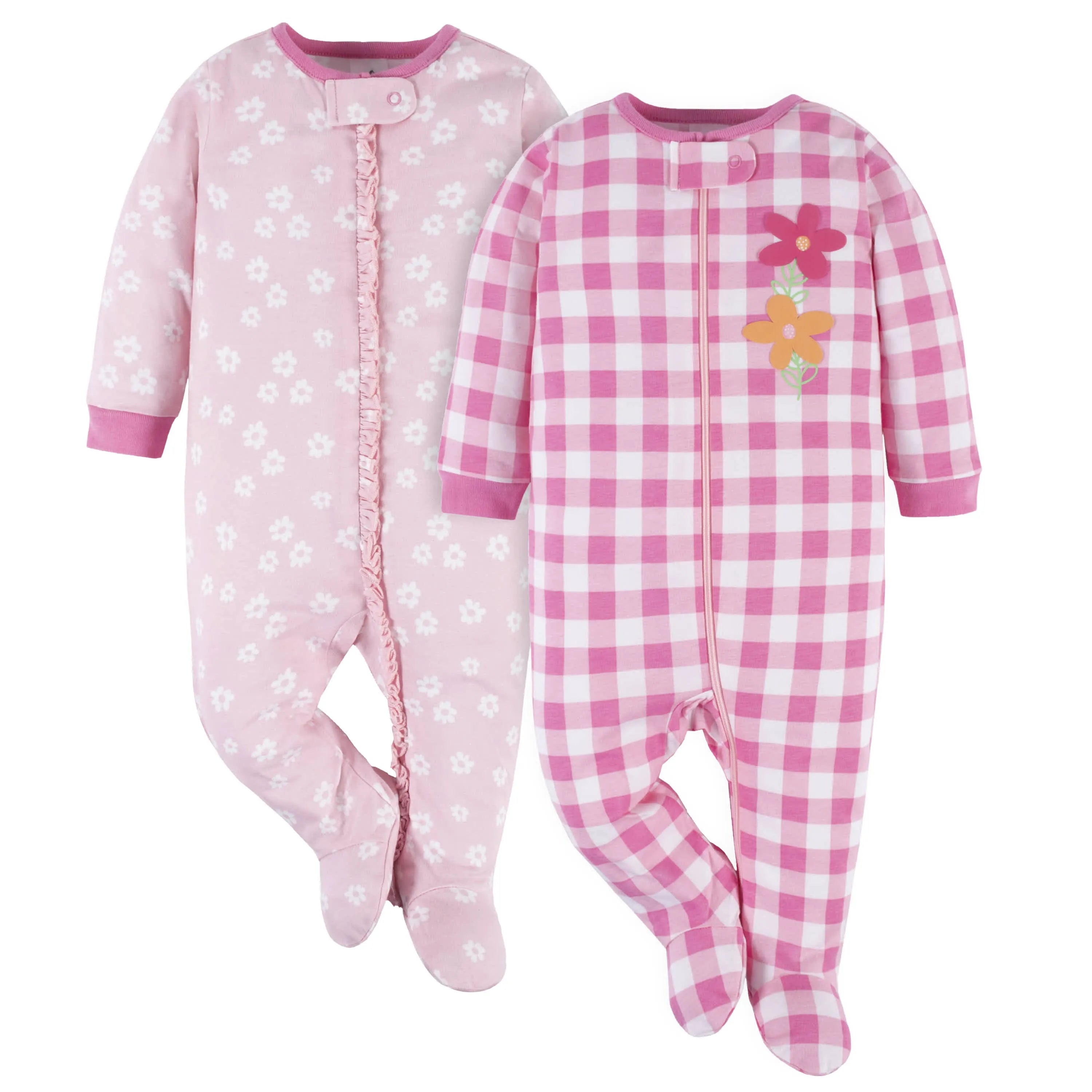 2-Pack Baby Girls Summer Blossom Sleep 'N Plays