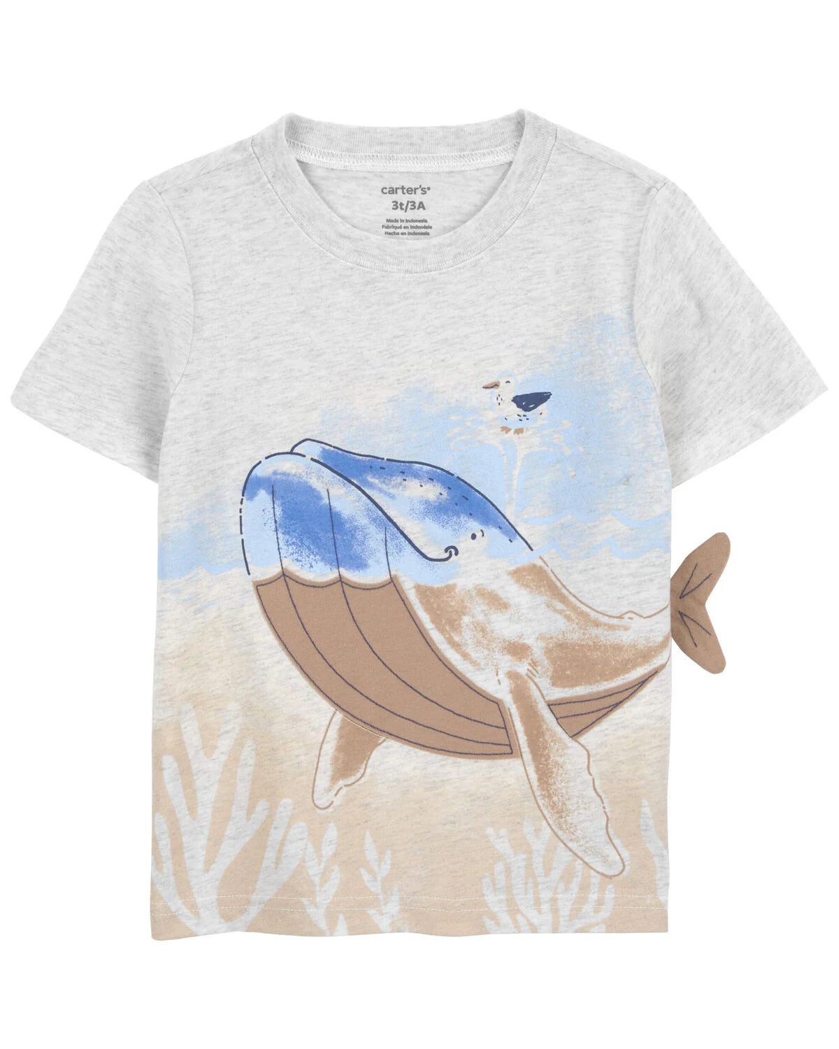 Carter's Toddler Whale-Print Graphic Tee