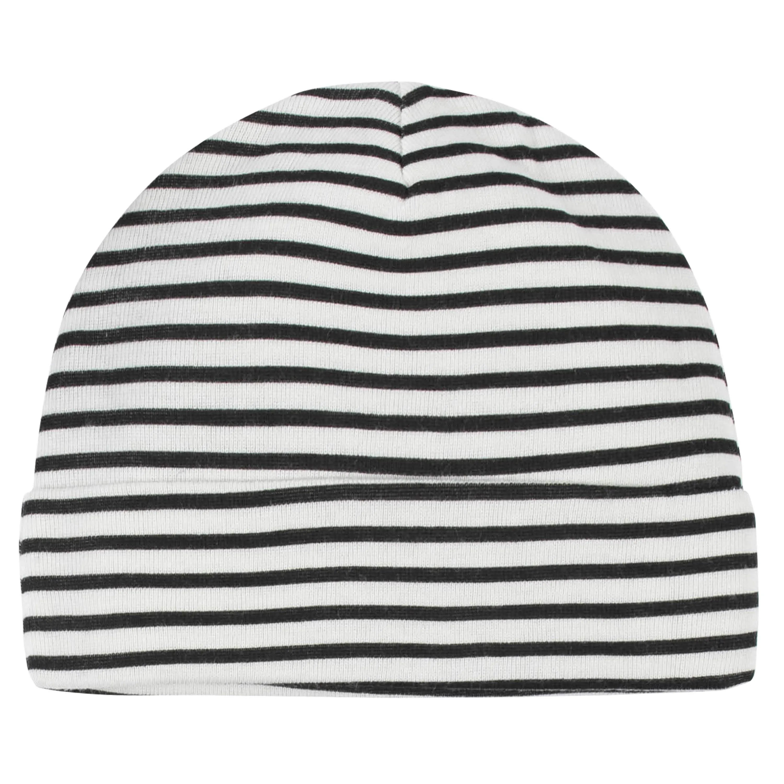 8-Piece Baby Boys Bear Caps & Mittens Set