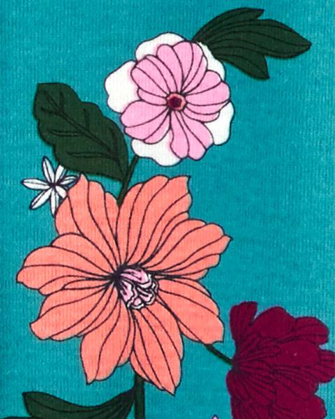 Carter's 2-Piece Floral Snap-Up Sleep and Play Set