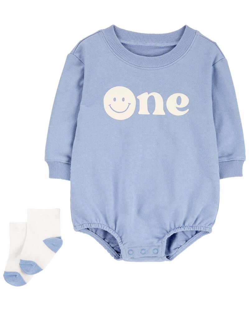 Carter's 2-Piece One Bodysuit & Socks Set