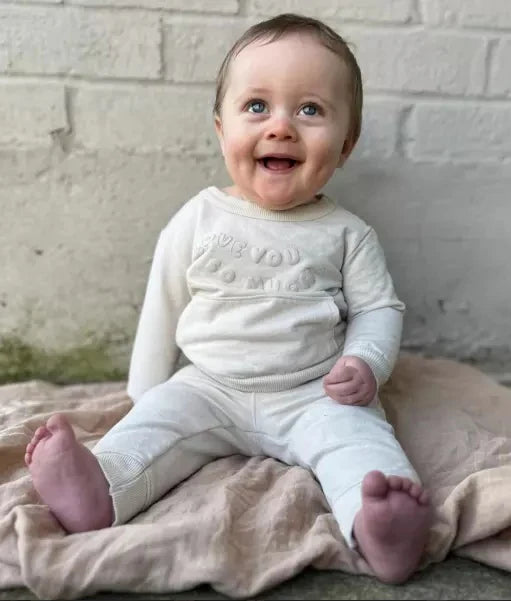 Carter's Love You So Much Pullover with Pull-On French Terry Joggers