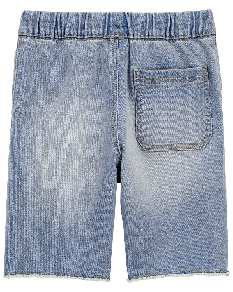 Oshkosh Raw Hem Drawstring Denim Shorts