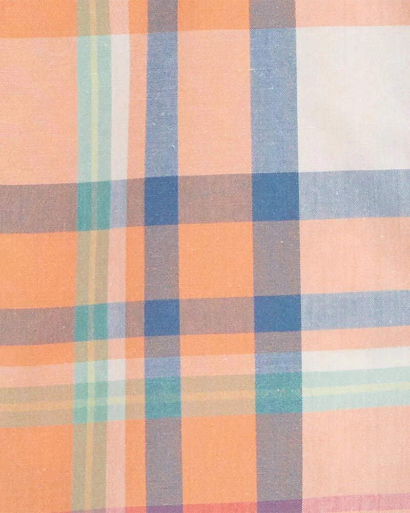 Oshkosh Plaid Button-Front Shirt