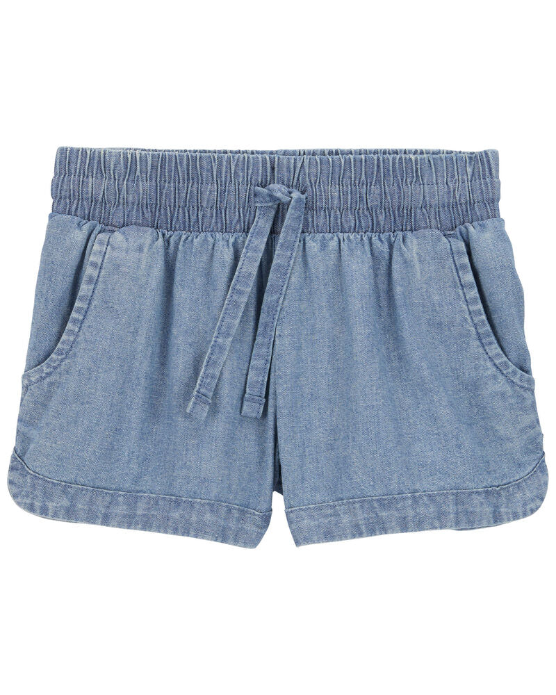 Carter's Baby Chambray Pull-On Shorts