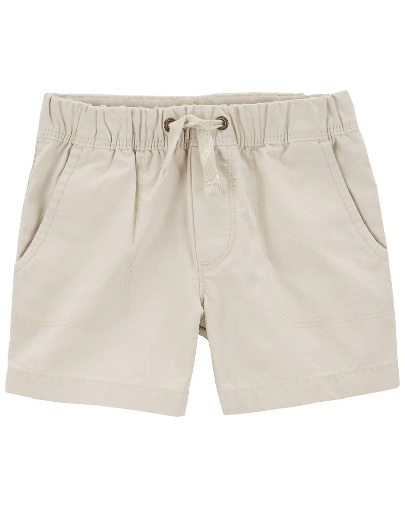 Carter's Toddler Pull-On Canvas Shorts