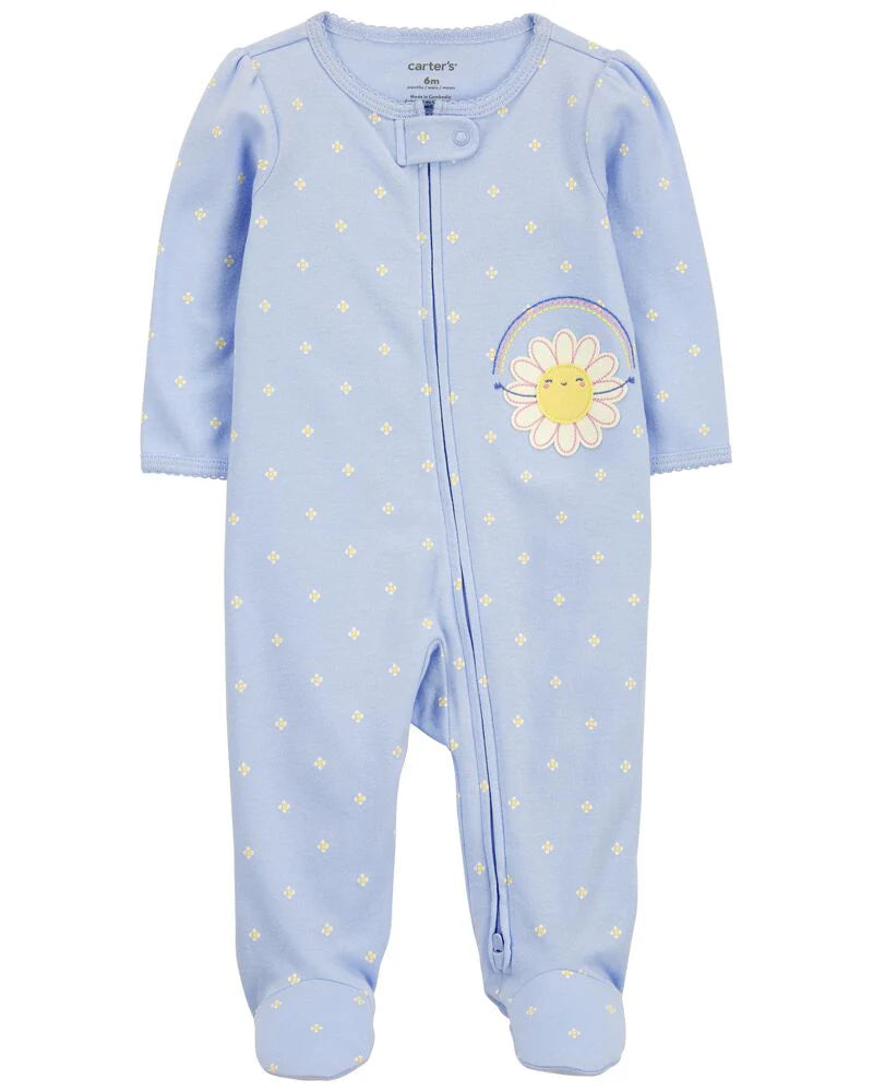Carter's Polka Dot Snap-Up Cotton Sleep and Play