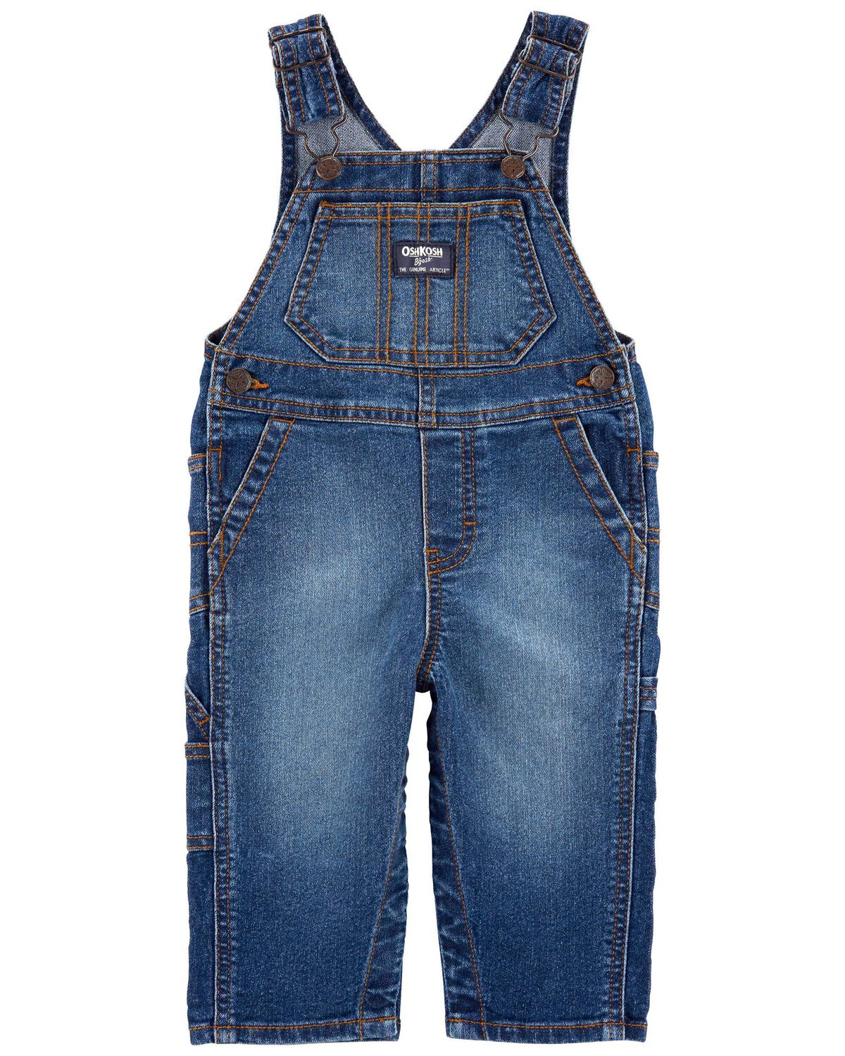 Oshkosh Baby Stretch Denim Classic Overalls