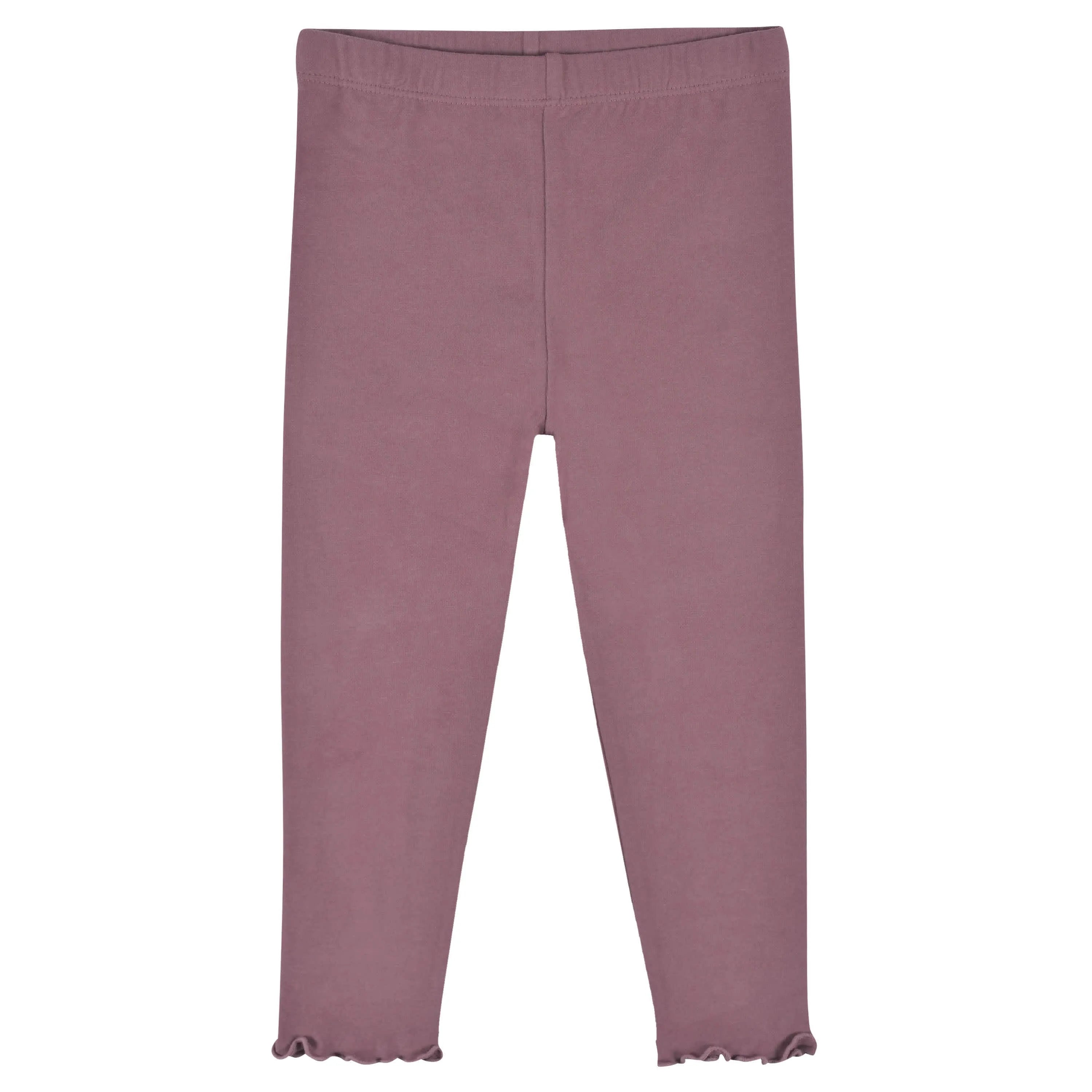 3-Pack Infant & Toddler Girls Burgundy Floral Leggings