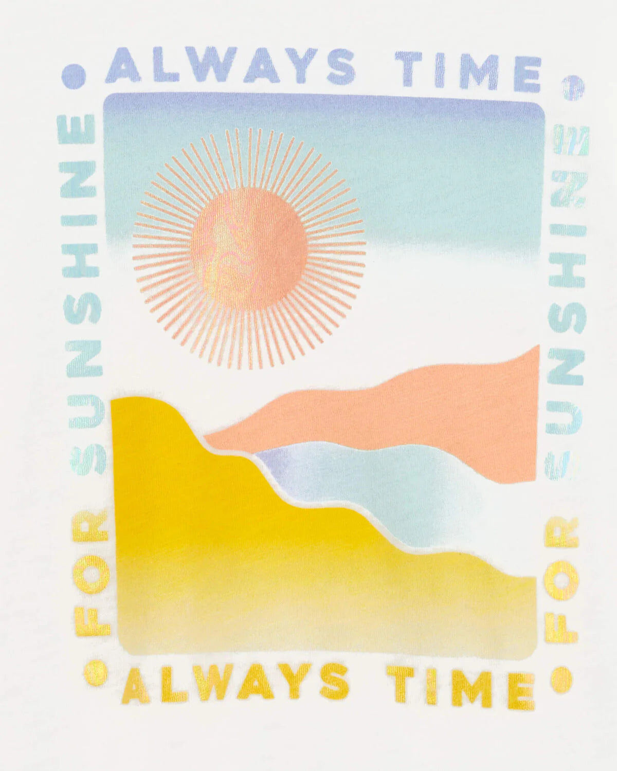 Carter's Kid Always Time For Sunshine Tee